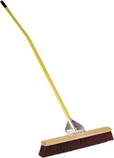 MIDWEST RAKE COMPANY 287019 Midwest Rake Yellow Rake General Purpose Broom with 
