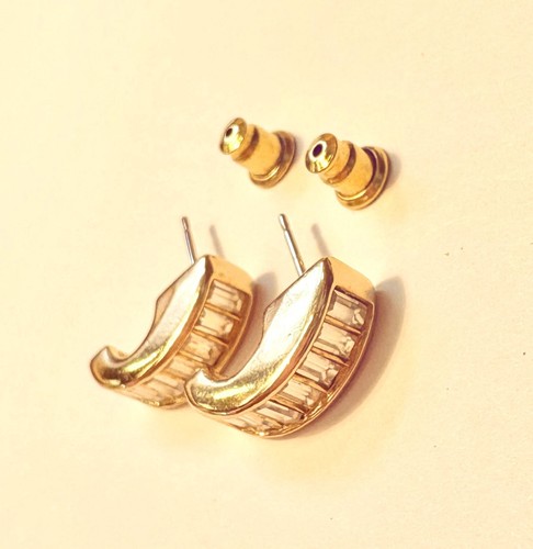 Rare Christian Dior Boucles d’Oreilles Vintage 60–70s • Signées • Collector - Foto 10 di 12