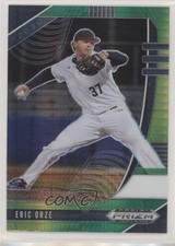 2020 Panini Prizm Draft Picks Green & Yellow Hyper Prizm Eric Orze #PDP150 07ug