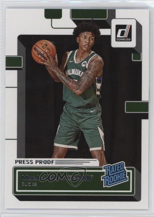 2022-23 Panini Donruss Rated Rookie Silver Press Proof MarJon Beauchamp #224 0c6