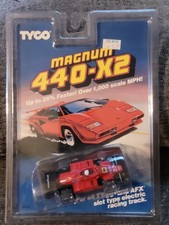 Tyco Ferrari Fiat F1 AGIP Michelin 27 HO Slot Car Magnum 440x2 NOS CARDED NEW 