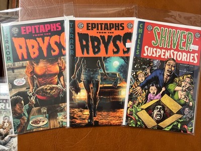 EC Horror Lot 3: NM- & Up, Shiver Suspenstories & Epitaphs from Abyss Oni 2024
