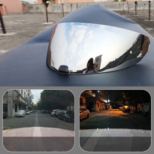 Helmet Visor Face Anti Fog Film For HJC I70 I10 Motorcycle Helmet Shield Lens - Foto 2 di 31