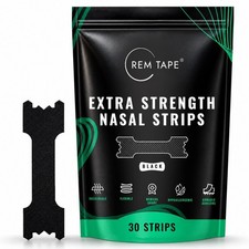 REM Tape  Extra Strength Nasal Strips 30 Pack - Congestion  Snoring Relief 