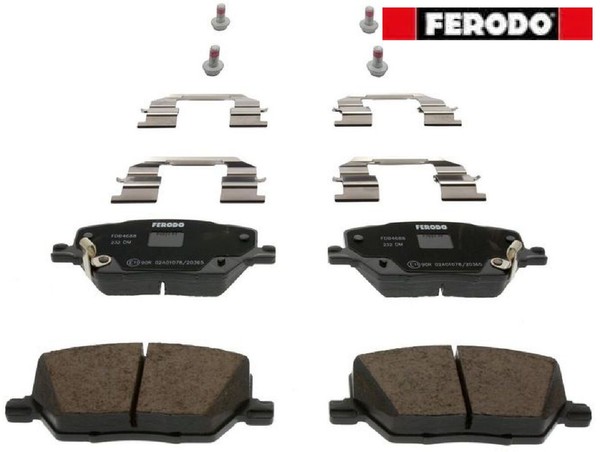 Ferodo FDB4688 Bremsbelagsatz FüR Scheibenbremse Bremsbelagsatz-image