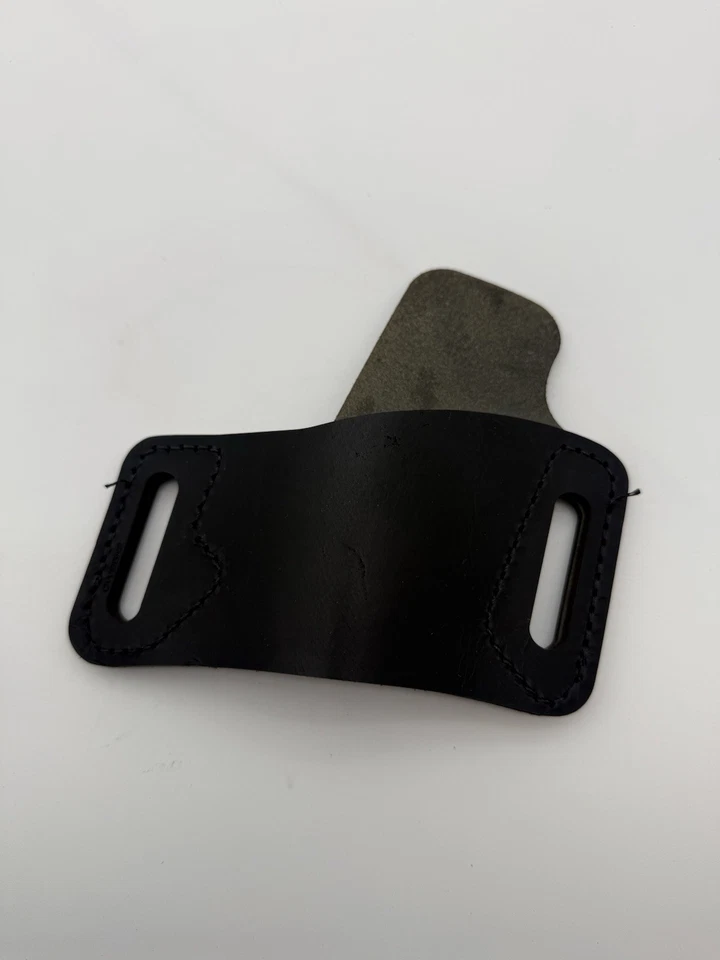 Черная кожаная кобура Versacarry PROTECTOR S1 OWB размер 2 под правую руку 1911 и микро НОВАЯ - Изображение 2 из 4