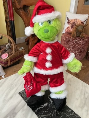 Build a Bear The Grinch trägt volles Original Weihnachtsmann Outfit ''Tadellos''