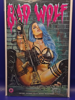 #ad Bad Wolf #1 CVR D Bad Donut Comics Entertainment First Printing $32.00