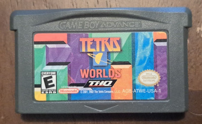 Tetris Worlds Nintendo Game Boy Advance