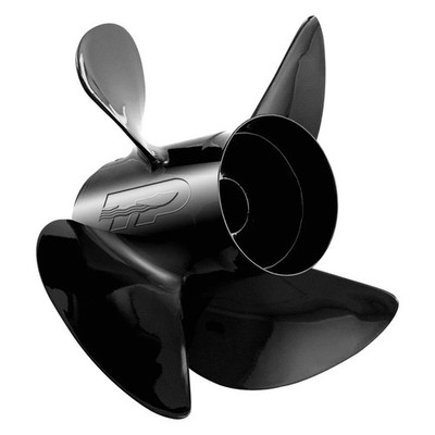 Hustler Series 14 Propeller''D x 19''P RH Rotation 4-Blade Aluminum Thru Hub