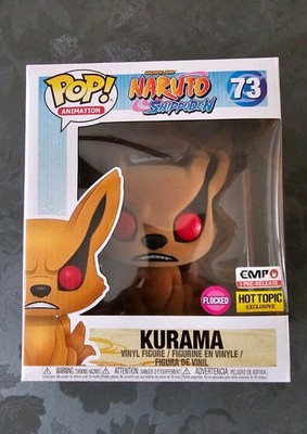 Funko Pop Naruto Shippuden Kurama #73 Vinyl Figure Animation Flocked Hot Topic