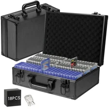 Toploader Storage Box for 3"x4" 35pt Rigid Cards, Holds 600+ Toploaders, Spor...