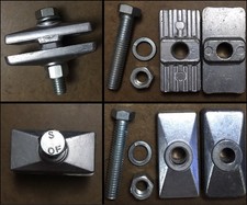 Vintage NOS Schwinn Bike Kickstand Mounting Hardware Sandwich Top Plate Set Kit