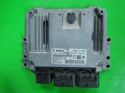 ECU Engine Control Unit Citroen DS3 1.6 9801572080 0261S07689 MED17.4.2