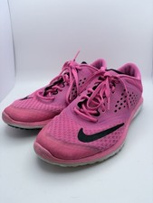 Nike FS Lite Run 2 Trainers Pink Black UK 4 EU 37.5 Womens Running Shoes