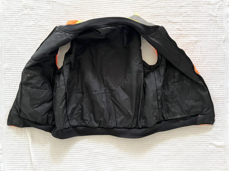 Forcefield Insulated Hi Vis Safety Winter Vest Orange Men's Medium - Image 2 of 3