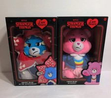 Stranger Things x Care Bears Grumpy Bear as The Demogorgon Cheer Bear Eleven