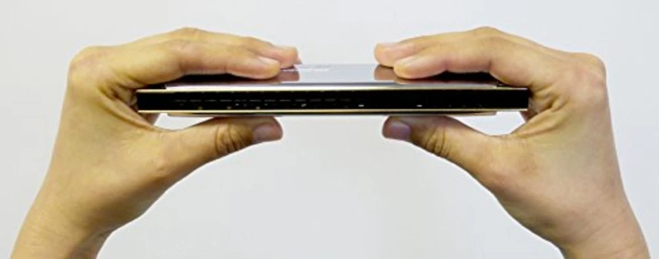 TOMBO polyphonic harmonica Fm control premium 21 hole 3521 F/S w/Tracking# - Image 3 of 4