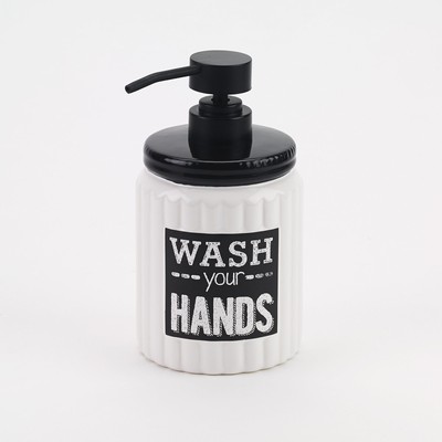 - Soap Dispenser/Lotion Pump, Guest Bathroom Essentials, Modern Home Decor (C...