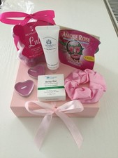 ladies pink  pamper hamper gift box set for her Mum Nan sister
