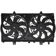 Radiator Condenser Cooling Fan Assembly For 2014 2015 Nissan Rogue 2016-2018