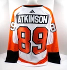 Cam Atkinson Signed Adidas Philadelphia Flyers White Hockey Jersey Fanatics Auto