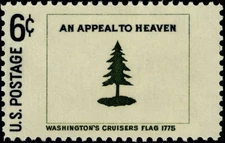 1968 6c An Appeal to Heaven, Washington's Cruisers Flag Scott 1347 Mint F/VF NH