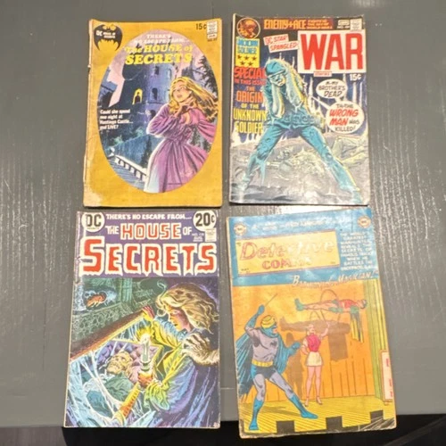 DC Comics Bronze Age Vintage Comic Lot Superman Batman Wonder Woman Scooby-Doo