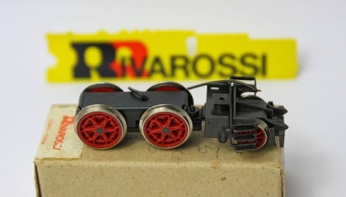 RIVAROSSI 114825 CARRELLO FOLLE ARTICOLATO per LOCO E 19 DB HO 1665, 1666, 1667 | Zustand: Usato