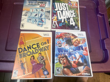 Lot of 4 Wii  Game Cases Only No Discs 4 w/ M...