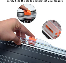 A4 Paper Cutter Guillotine Trimmer - 12 Inch Heavy Duty Craft  Office Tool w...