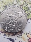 1972-D $1 Ike Dollar,Missing Letters At Liberty  — photo 3