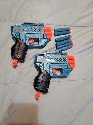 Nerf Elite 2.0 Trio TD-3 lot of 2 With 6 Darts