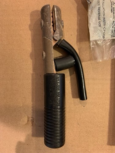 Older Tweco products no.A-352 twecotong insulated electrode holder 200 amp