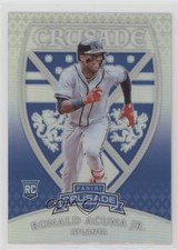2018 Panini Chronicles Crusade Holo Prizm Ronald Acuna Jr #18 g5i