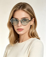 Dior Oval Eyeglasses Daily Casual DiorCannage R1U 53 16 140