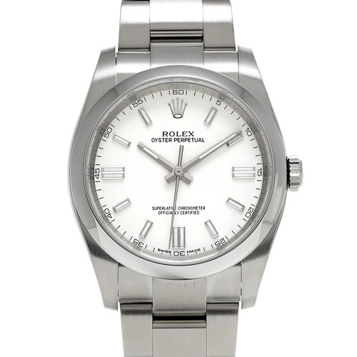 Rolex Oyster Perpetual 36 116000 36mm Stainless Steel Silver Wristwatch #WW3552