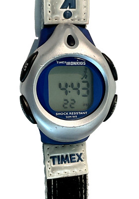 Timex Ironkids Digital Hook and Loop Band Sports Watch Water Resistant