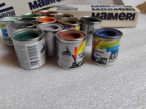 12 MAIMERI RAINBOW HOBBY ENAMEL 17 ML COLORI PER MODELLISMO - Imagen 3 de 3
