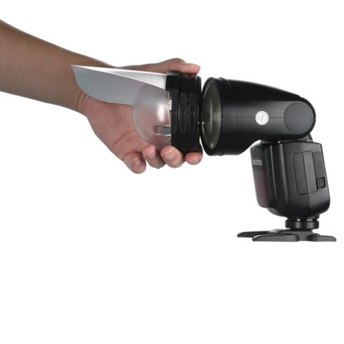 US TRIOPO Magnetic Round Head Flash Accessory Kit For Godox V1 AD100pro F1-200 - Picture 4 of 12