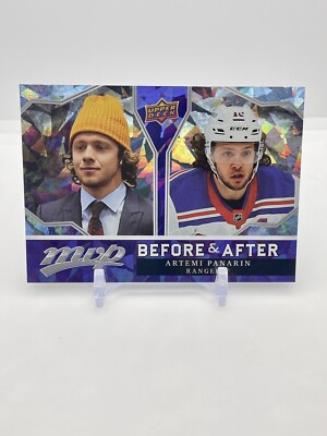 2021-22 Upper Deck MVP Artemi Panarin Before & After Insert New York Rangers