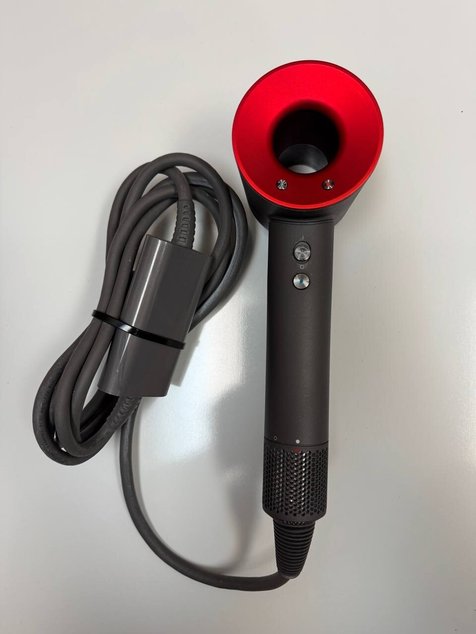 Dyson Supersonic HD01 Hair Dryer with V9 Motor in Nickel Fuchsia