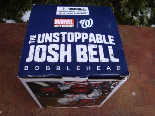 MLB The Unstoppable Josh Bell Marvel Hulk Bobblehead por BDA Sports (2022) Nuevo en caja - Imagen 14 de 19
