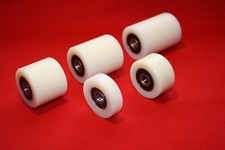 35 mm Nylon Roller Wheel Plastic Bearing CNC Guiding Wheel Flat Belt Idler