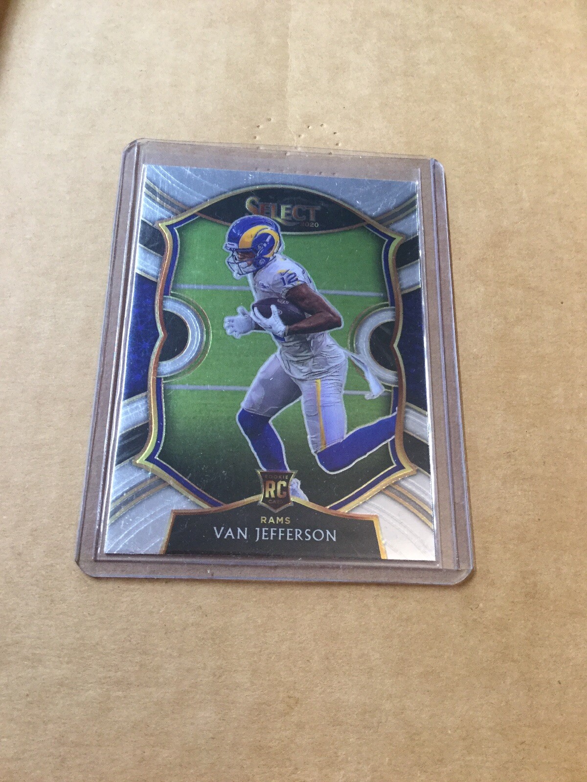 2020 Select Van Jefferson ROOKIE CONCOURSE #71 Los Angeles Rams