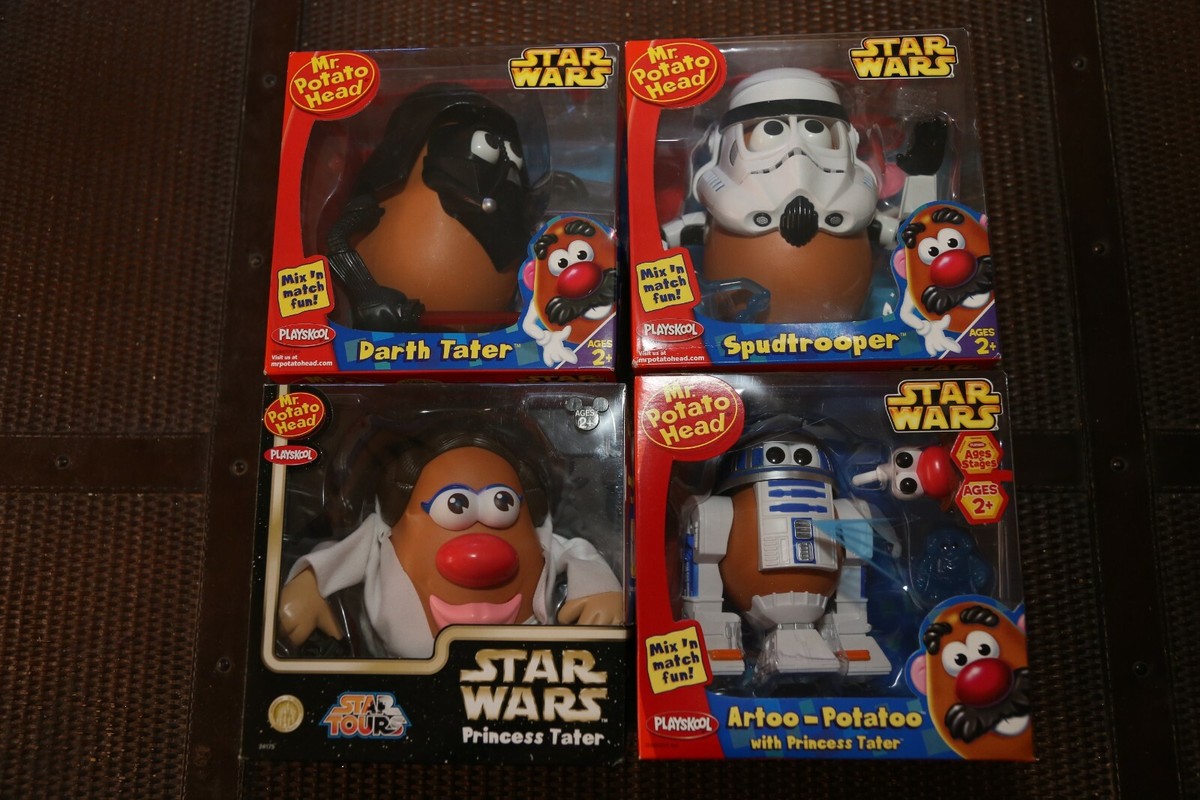 Set of 4 Star Wars Themed Mr. Potato Heads | eBay