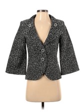 Jennifer Reale Design Women Gray Blazer 2