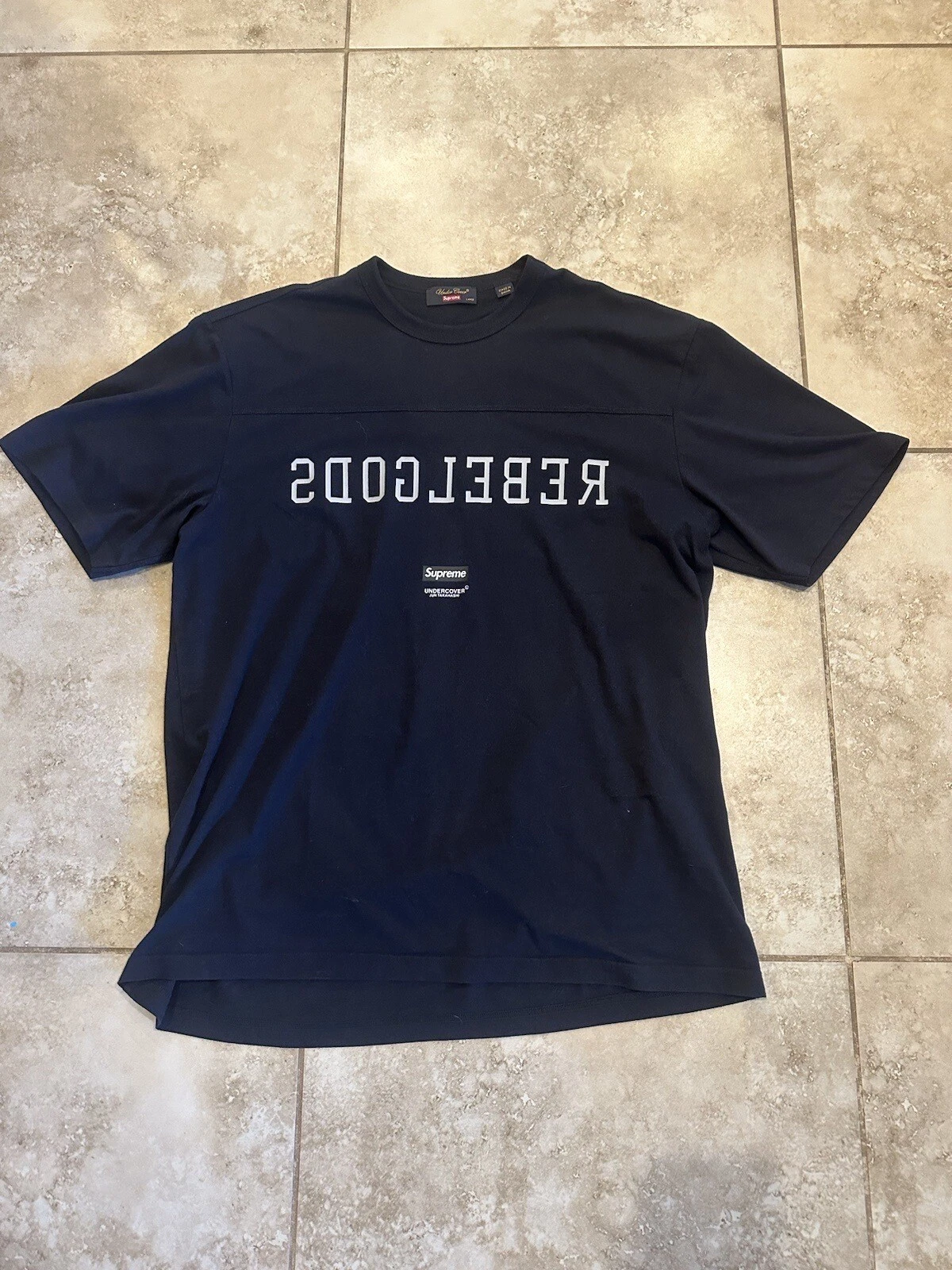 T shirt de football SUPREME X UNDERCOVER 2023, Large