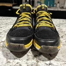 Men's Sz 8.5 Oaklandish X Adidas D Lillard 1 Black Athletic Shoe Sneaker