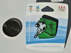 VANCOUVER 2010 GREEN ICE HOCKEY PICTOGRAM PIN - NEW IN PACKAGE / WINTER OLYMPICS — photo 2